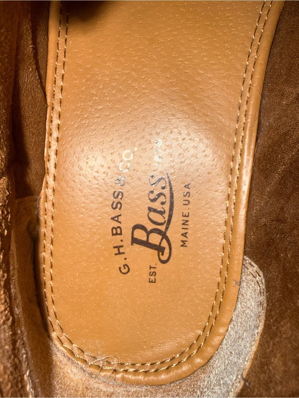 Bass Men's Tan Leather Chukka Boots